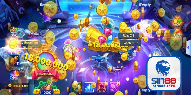 Jackpot fishing chơi vui vẻ, thưởng đầy túi